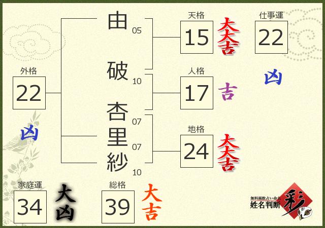 診断結果画像