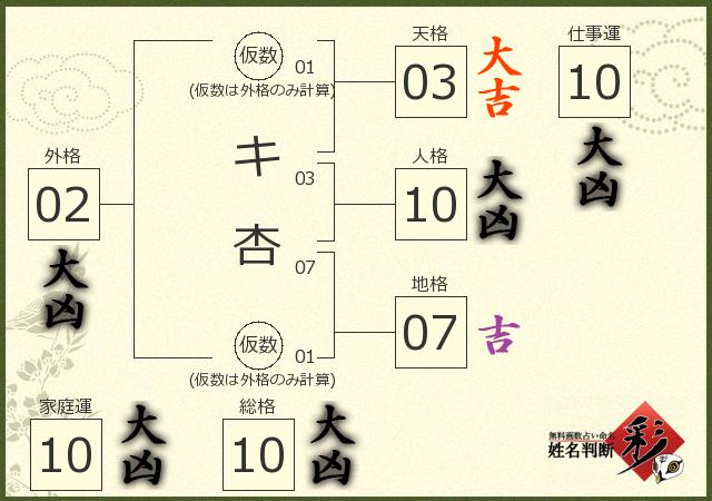 診断結果画像