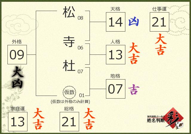 診断結果画像