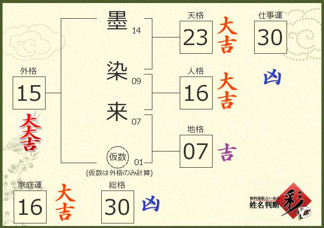 診断結果画像