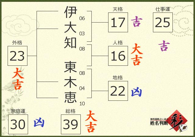 診断結果画像