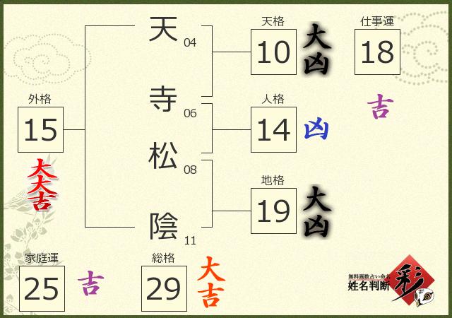診断結果画像