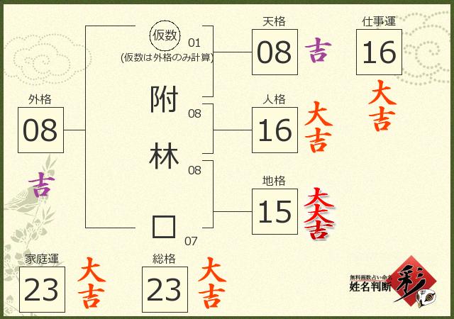 診断結果画像