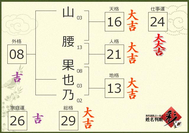 診断結果画像