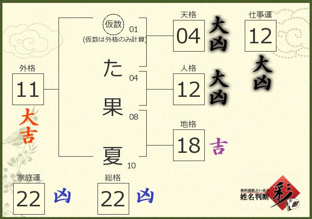 診断結果画像