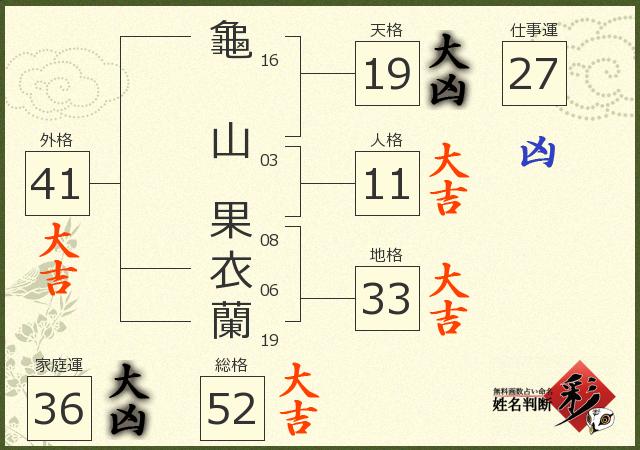 診断結果画像