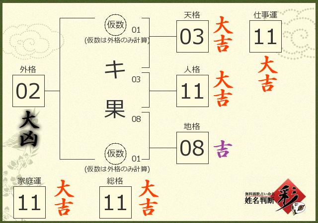 診断結果画像