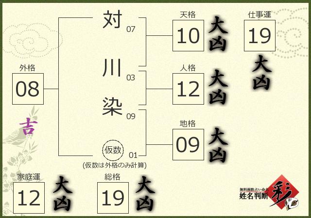 診断結果画像