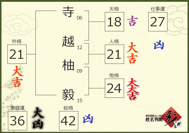 診断結果画像