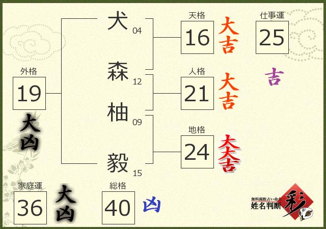 診断結果画像