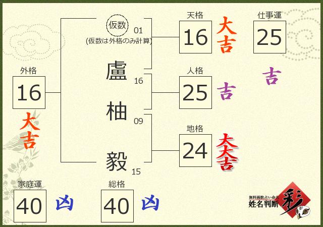 診断結果画像