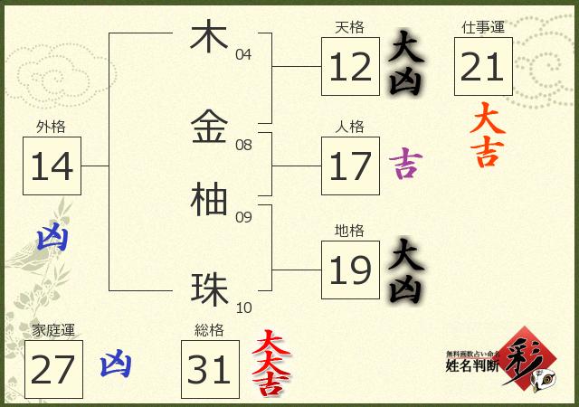 診断結果画像