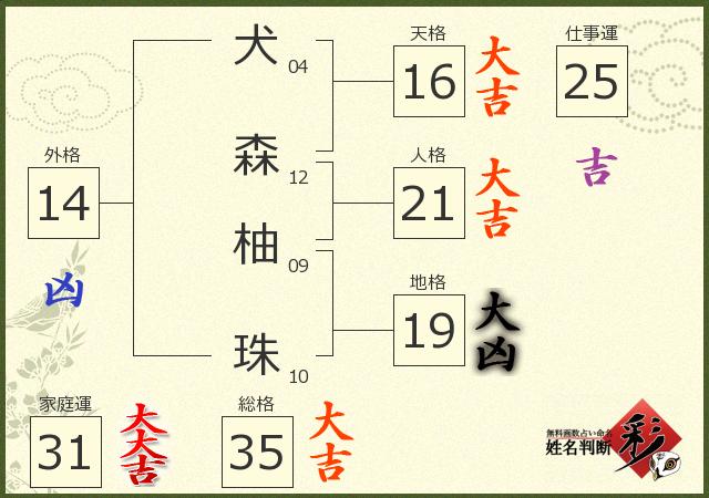 診断結果画像