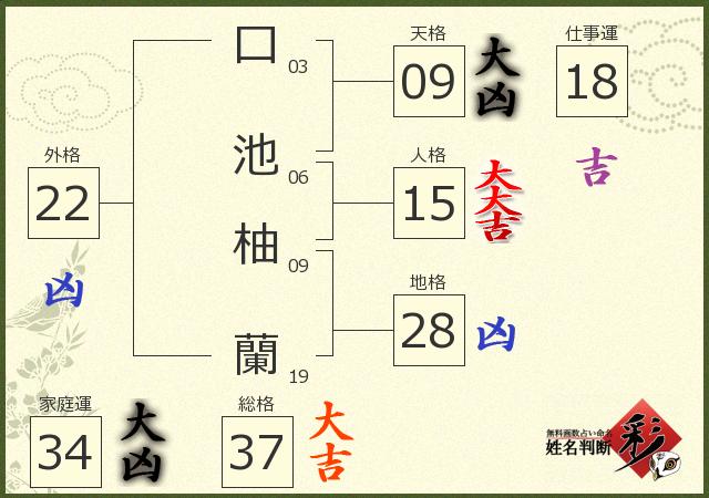 診断結果画像