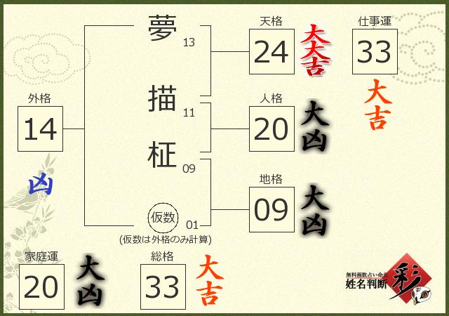 診断結果画像