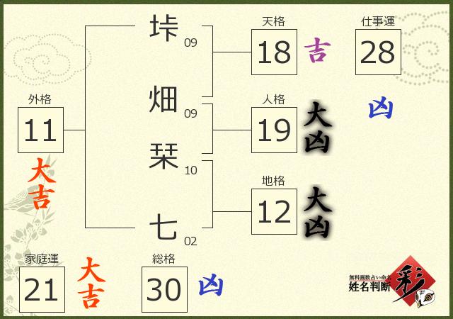 診断結果画像