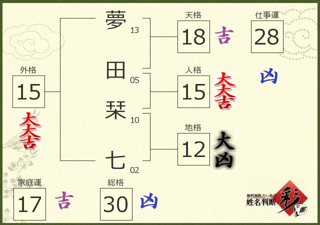 診断結果画像
