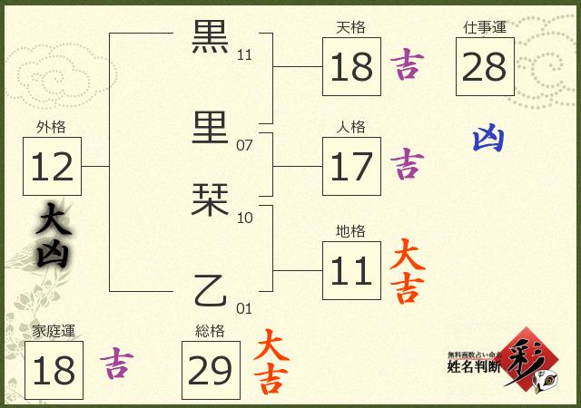 診断結果画像