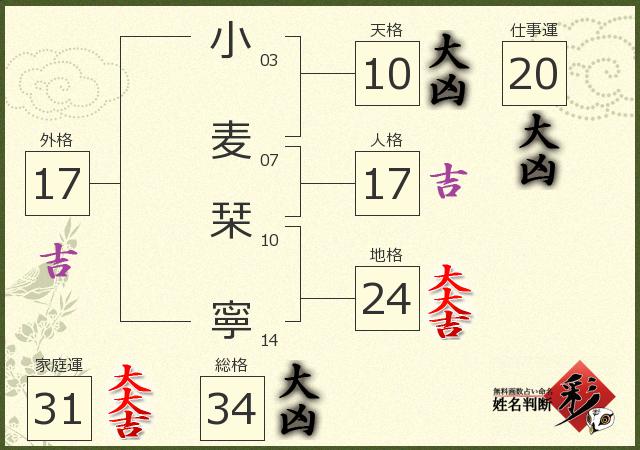 診断結果画像