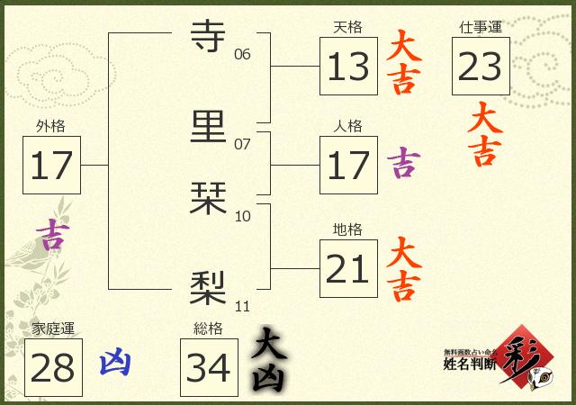 診断結果画像