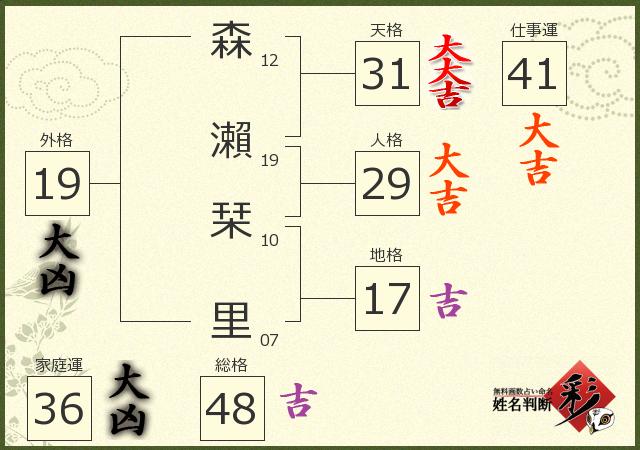 診断結果画像