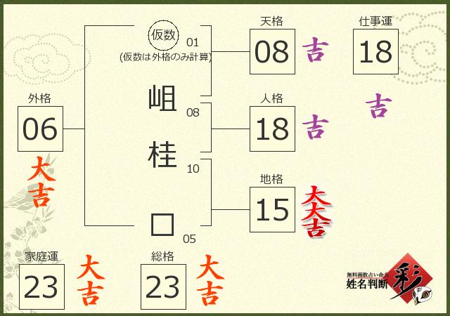 診断結果画像