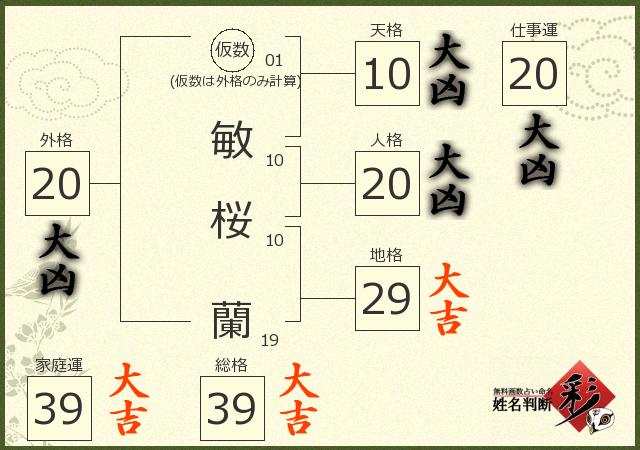 診断結果画像