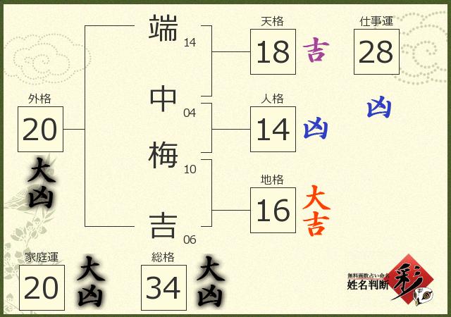 診断結果画像