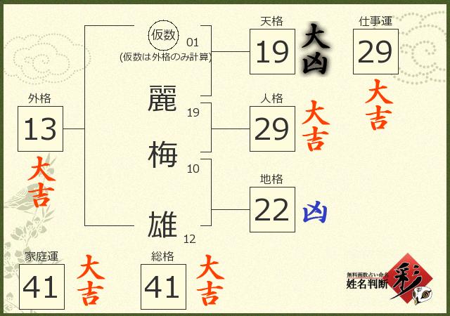 診断結果画像
