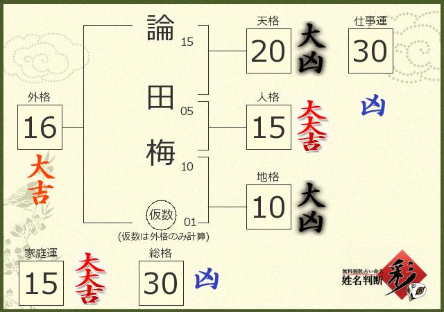 診断結果画像