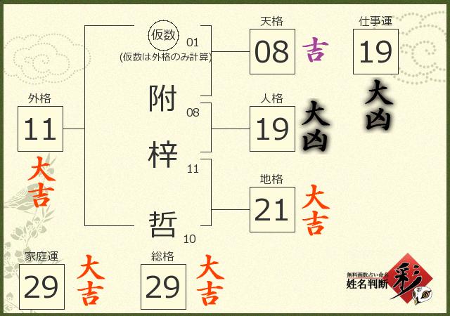 診断結果画像