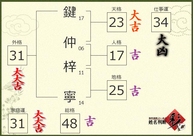 診断結果画像