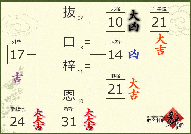 診断結果画像
