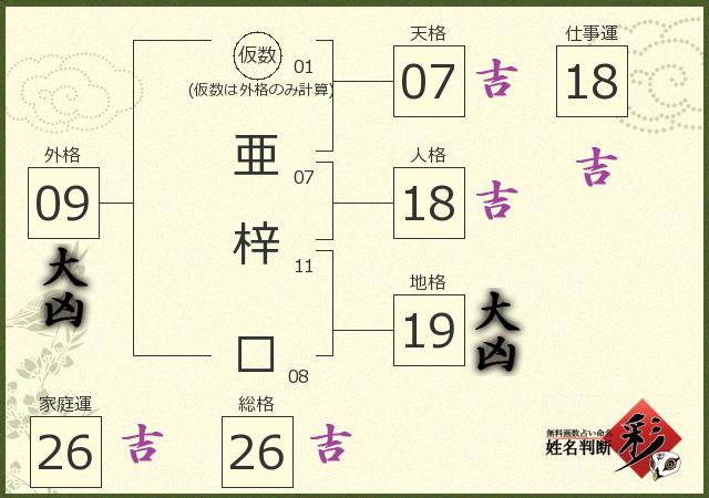 診断結果画像