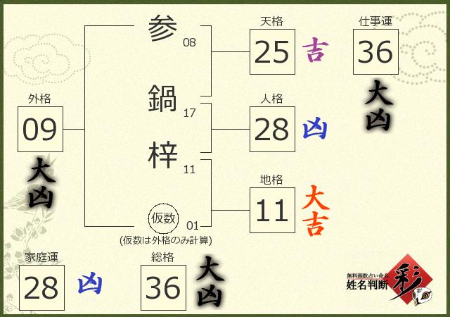 診断結果画像
