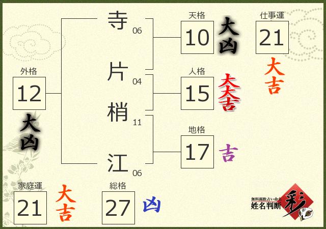 診断結果画像