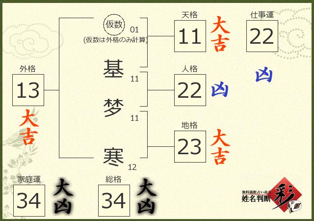 診断結果画像
