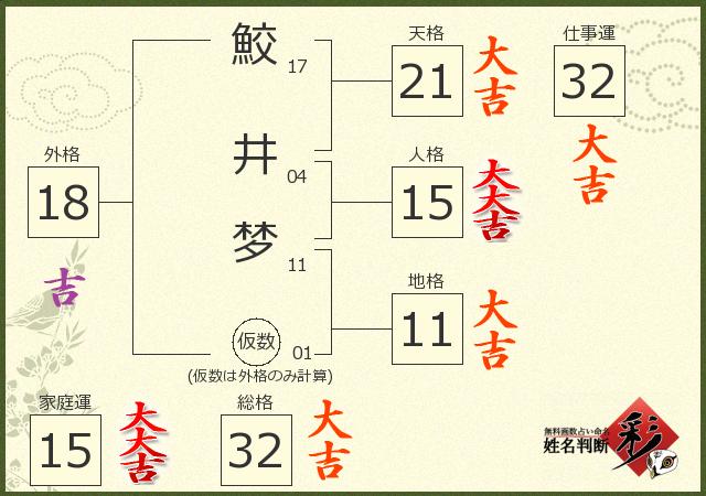診断結果画像