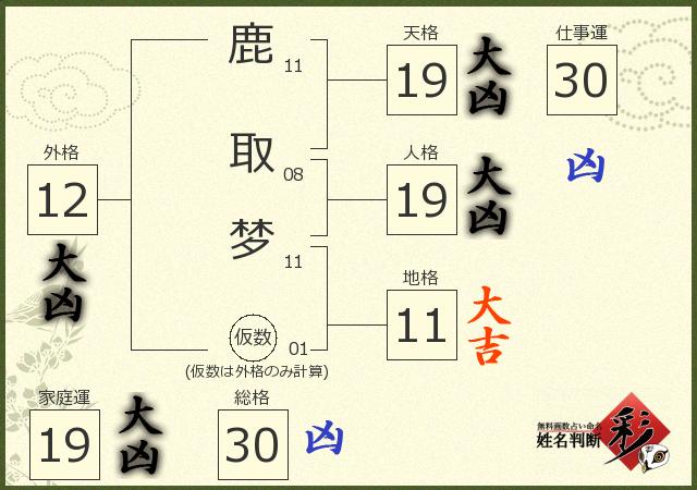 診断結果画像