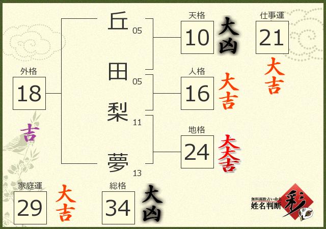診断結果画像