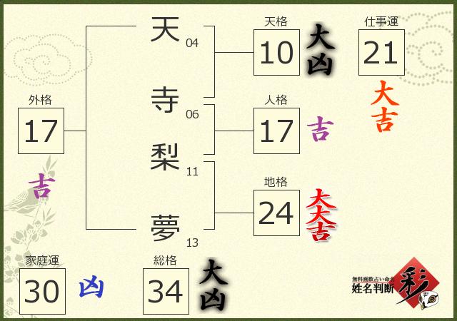 診断結果画像