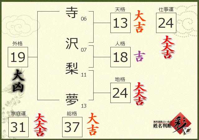 診断結果画像