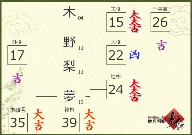 診断結果画像