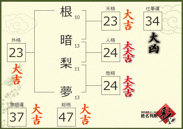 診断結果画像