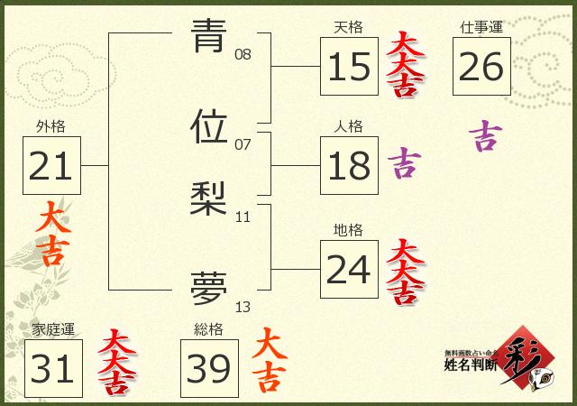 診断結果画像