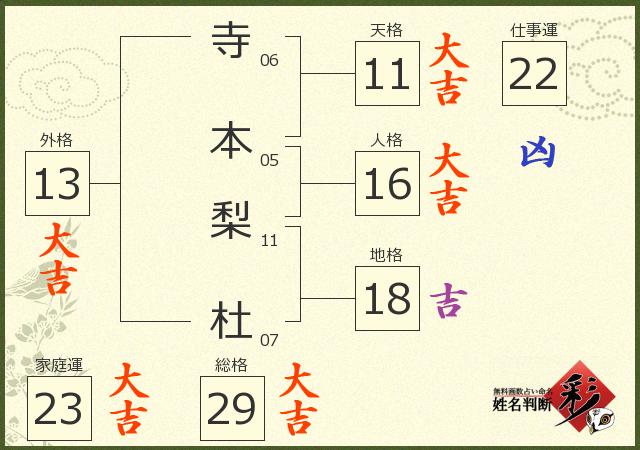 診断結果画像