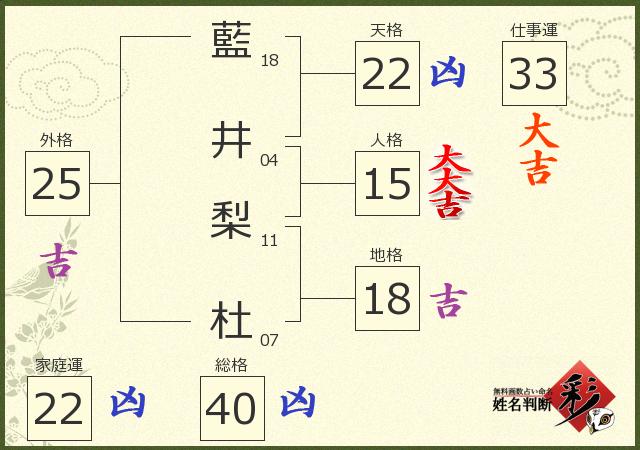 診断結果画像