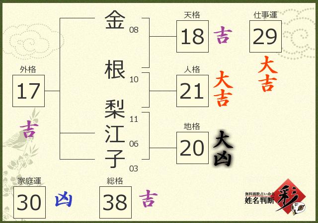 診断結果画像