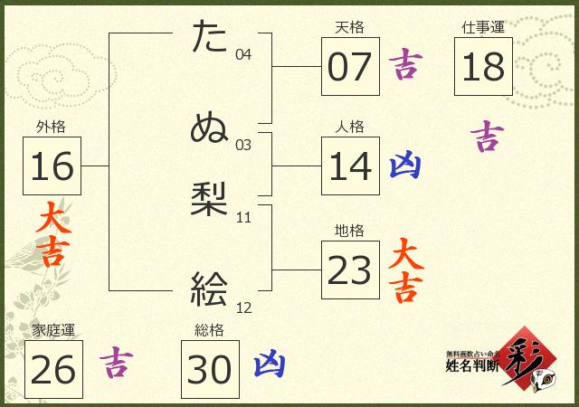 診断結果画像