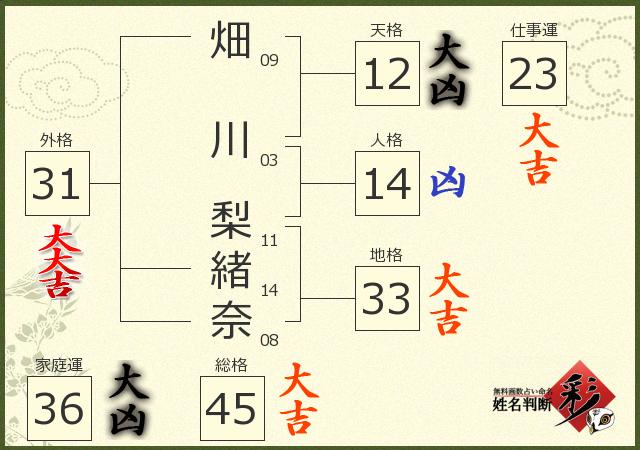 診断結果画像